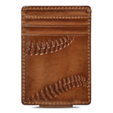 Baseball Magnetic Front Pocket Money Clip Wallet House of Jack Co.