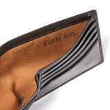 Bass Fish Double ID Bifold Wallet Bifold Wallet House of Jack Co.