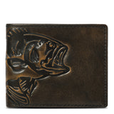 Bass Fish Double ID Bifold Wallet Bifold Wallet House of Jack Co.