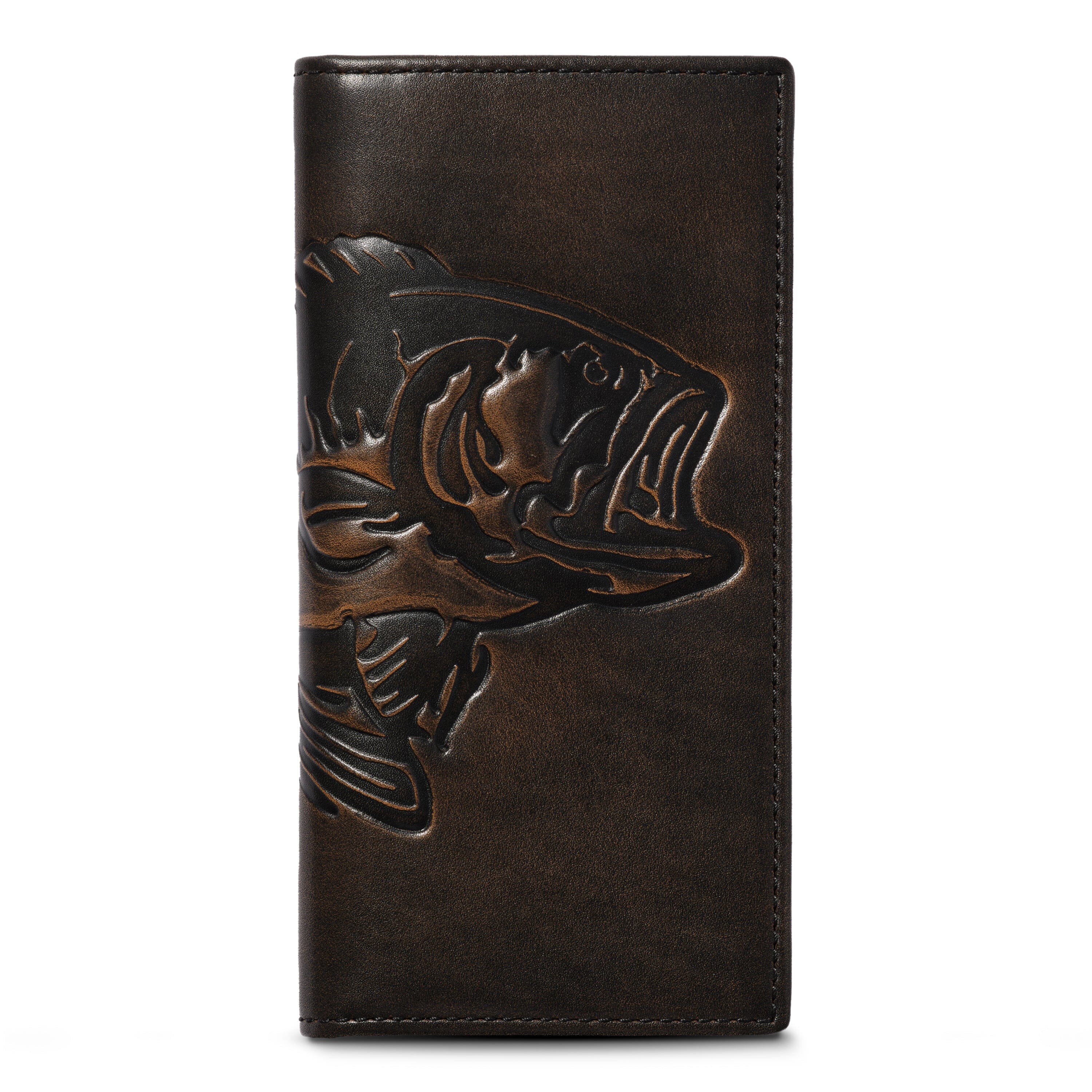 Long Bifold Wallet - Bass Fish Wallet | House of Jack Co – House