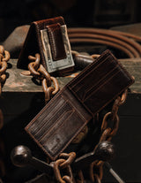 Ivor ID Bifold Front Pocket Money Clip Wallet House of Jack Co.