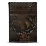 Deer Magnetic Front Pocket Money Clip Wallet House of Jack Co.