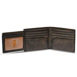 Skull Double ID Bifold Wallet Bifold Wallet House of Jack Co.