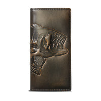 Bass Fish Long Bifold Wallet Bifold Wallet House of Jack Co.