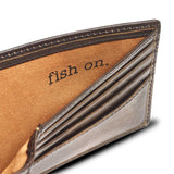 Bass Fish Double ID Bifold Wallet Bifold Wallet House of Jack Co.
