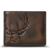 Deer Double ID Bifold Wallet Bifold Wallet House of Jack Co.