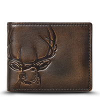 Deer Double ID Bifold Wallet Bifold Wallet House of Jack Co.