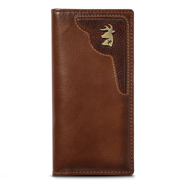 Deer Ornament Long Bifold | Leather Rodeo Wallet | House of Jack Co.