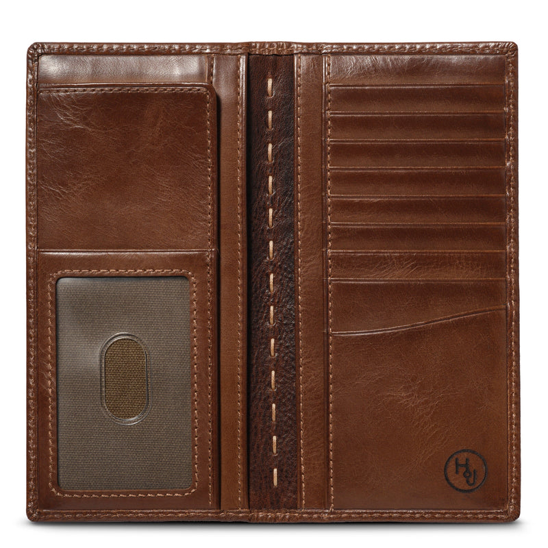 Deer Ornament Long Bifold | Leather Rodeo Wallet | House of Jack Co.