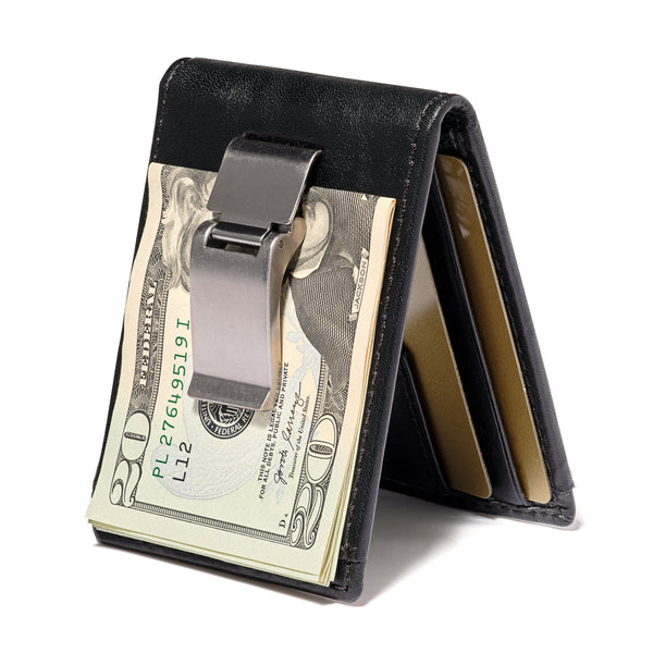 Deacon ID Bifold Front Pocket Money Clip Wallet House of Jack Co. 