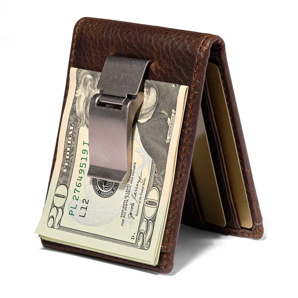 Leather Money Clip Wallet - Money Clip Wallet | House of Jack – House ...