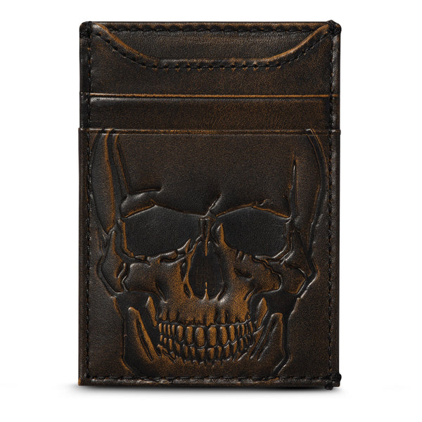 Coach skull wallet hotsell