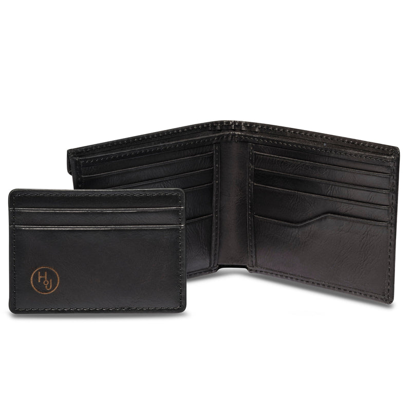 Duo 2 in 1 Bifold Black Bifold Wallet House of Jack Co. 