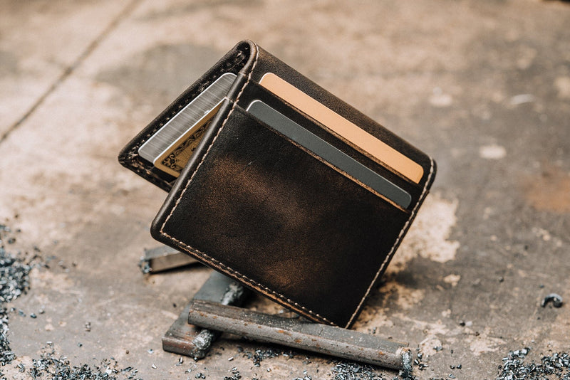 Slim Card Wallet - Small Card Wallet Leather