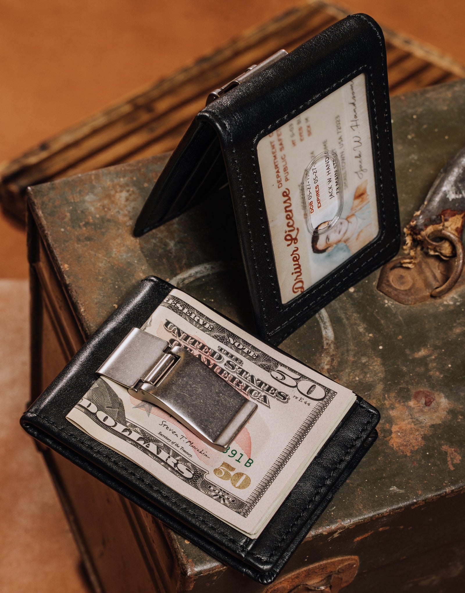 Deacon ID Bifold Front Pocket – House of Jack Co. Deacon ID Bifold Front Pocket – House of Jack Co.