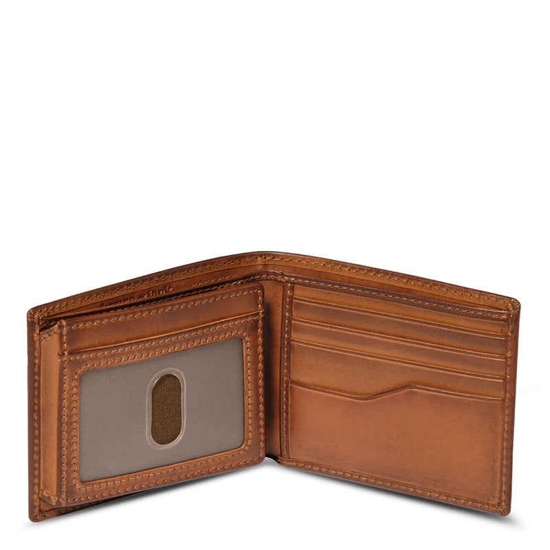 Jack Classic Double ID Bifold - Full Grain Cowhide | House of Jack Co.