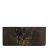Skull Double ID Bifold Wallet Bifold Wallet House of Jack Co. 