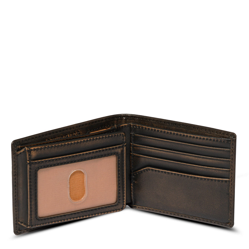 Skull Double ID Wallet - Leather Wallet | House of Jack – House of