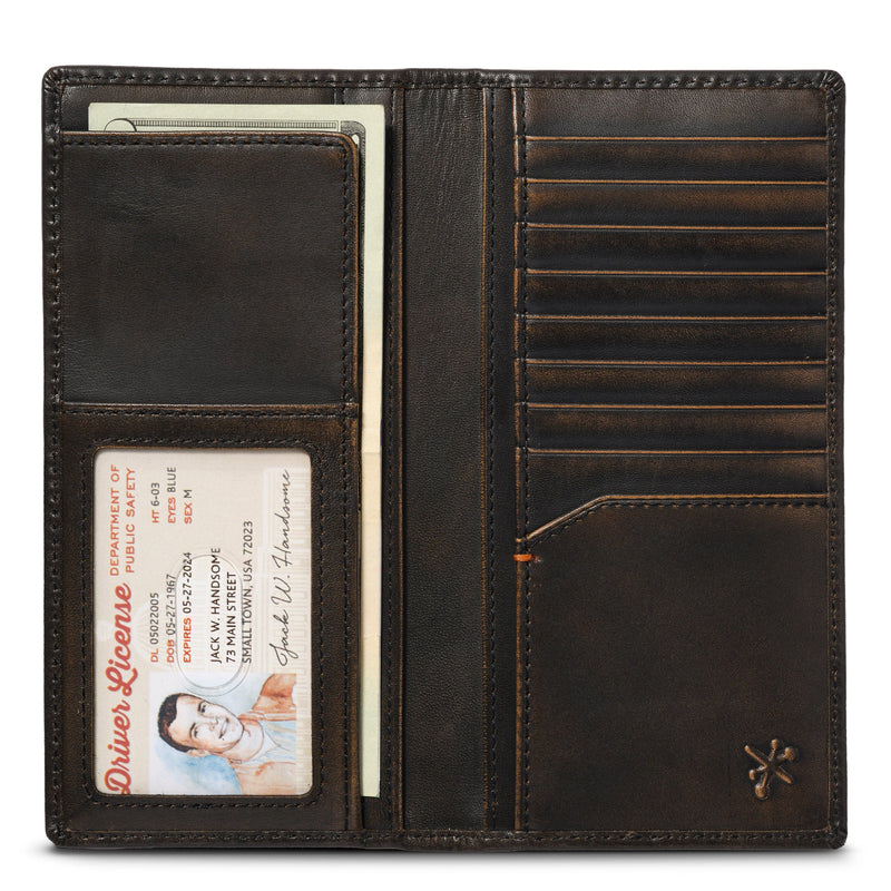 Long Bifold Wallet - Bass Fish Wallet | House of Jack Co – House