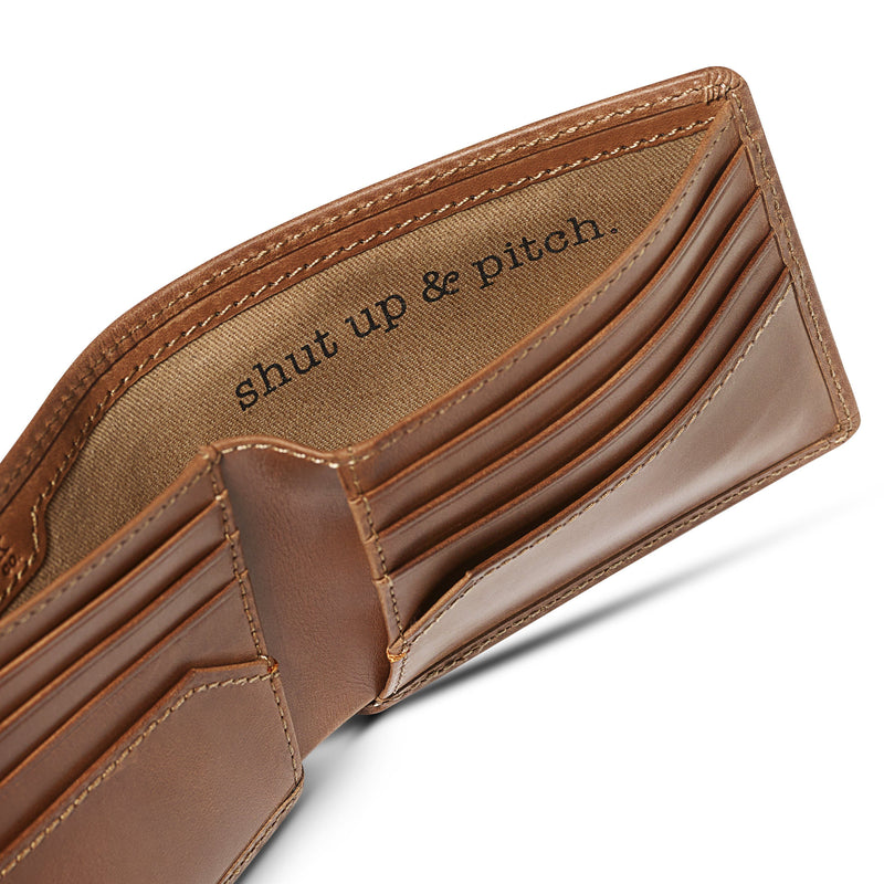 Baseball Double ID Bifold Wallet Bifold Wallet House of Jack Co. 