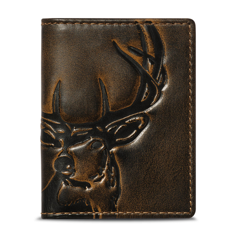 Deer Slim Bifold Card Wallet Money Clip Wallet House of Jack Co. 