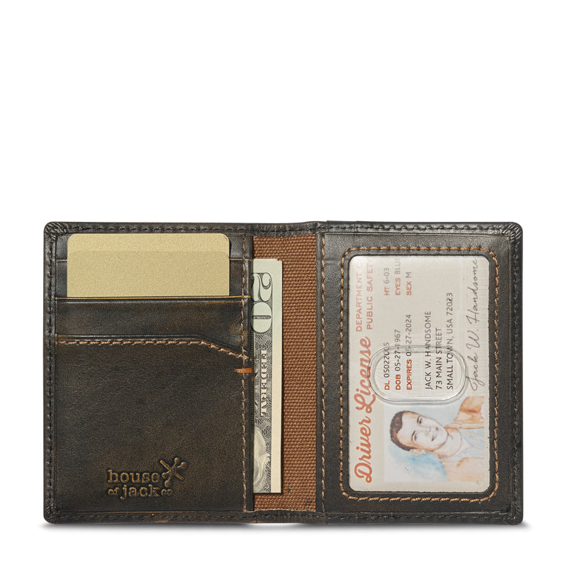 HoJ Co. Slim Bifold Card Wallet