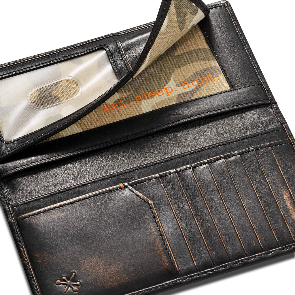 Deer Long Bifold Leather Wallet House of Jack Co.