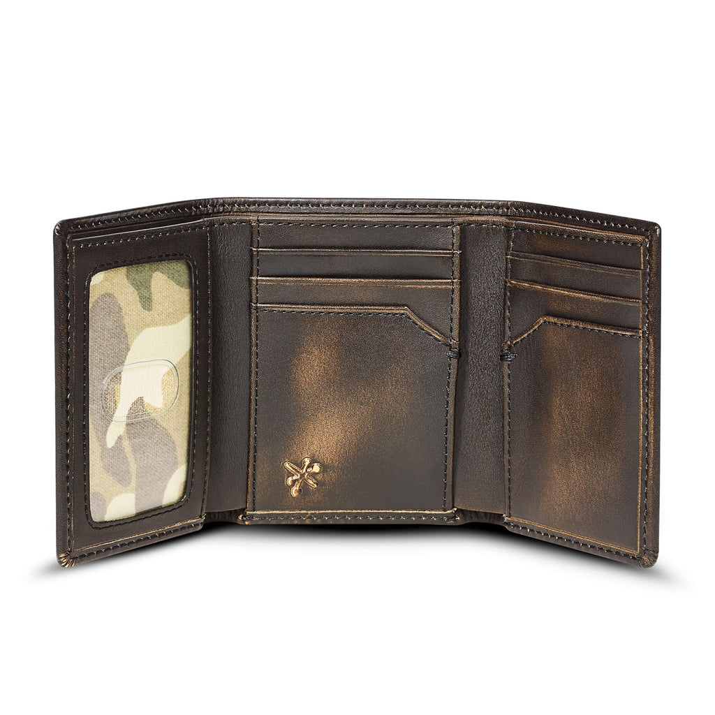 Deer Trifold Leather Wallet Deer Wallet House of Jack Co House of