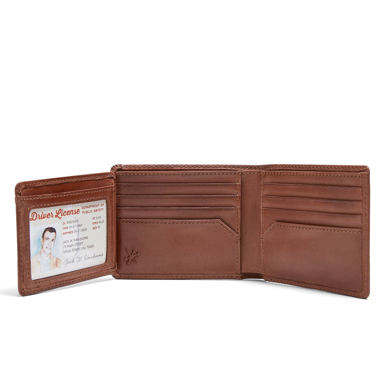 Baseball Double ID Bifold Wallet Bifold Wallet House of Jack Co. 
